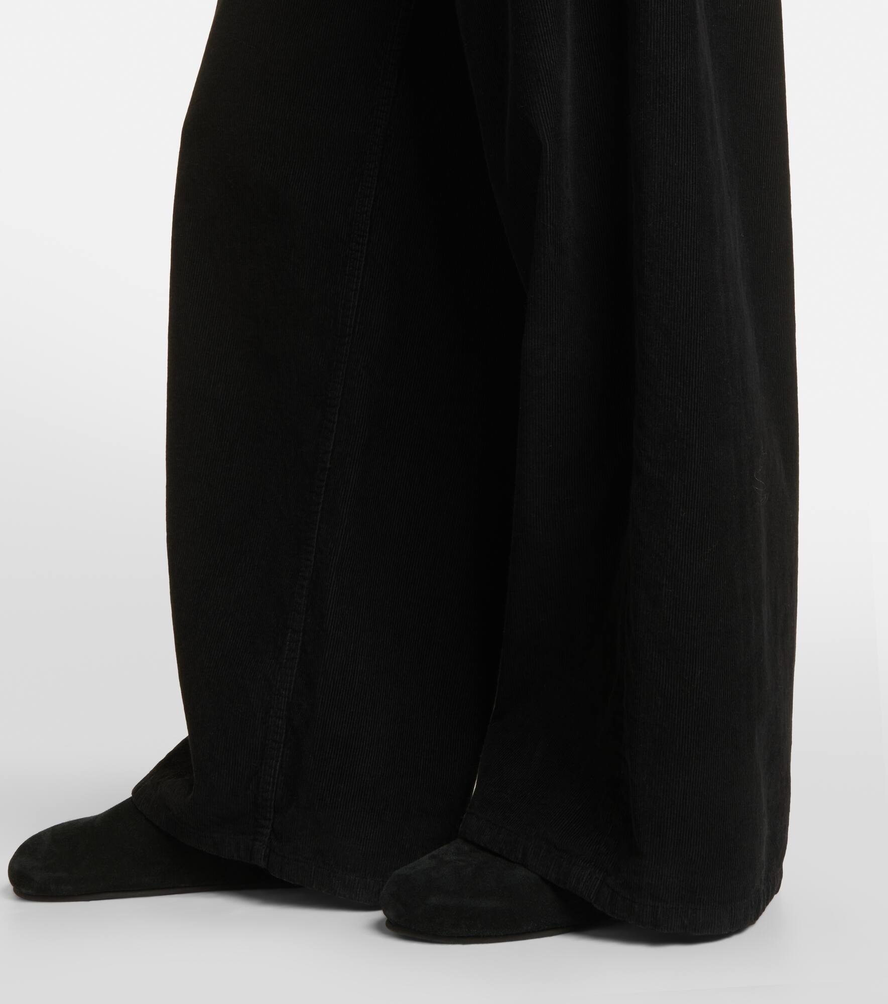 Chan cotton corduroy wide-leg pants - 5