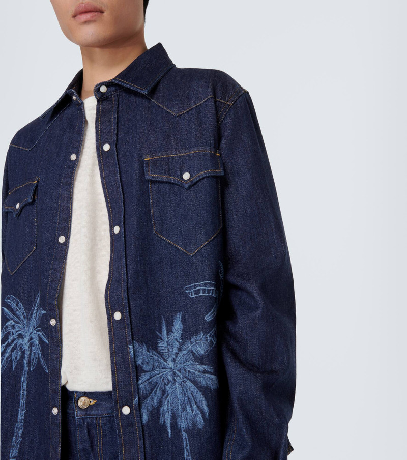 정글 Toile De Jouy Denim 셔츠 5