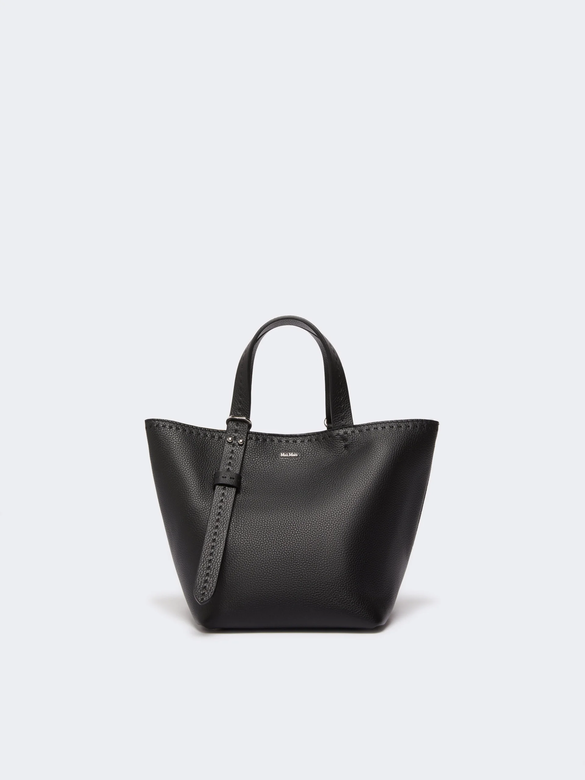 ARCHETIPO7XSV2 Extra-small leather Archetipo bag - BLACK - 1