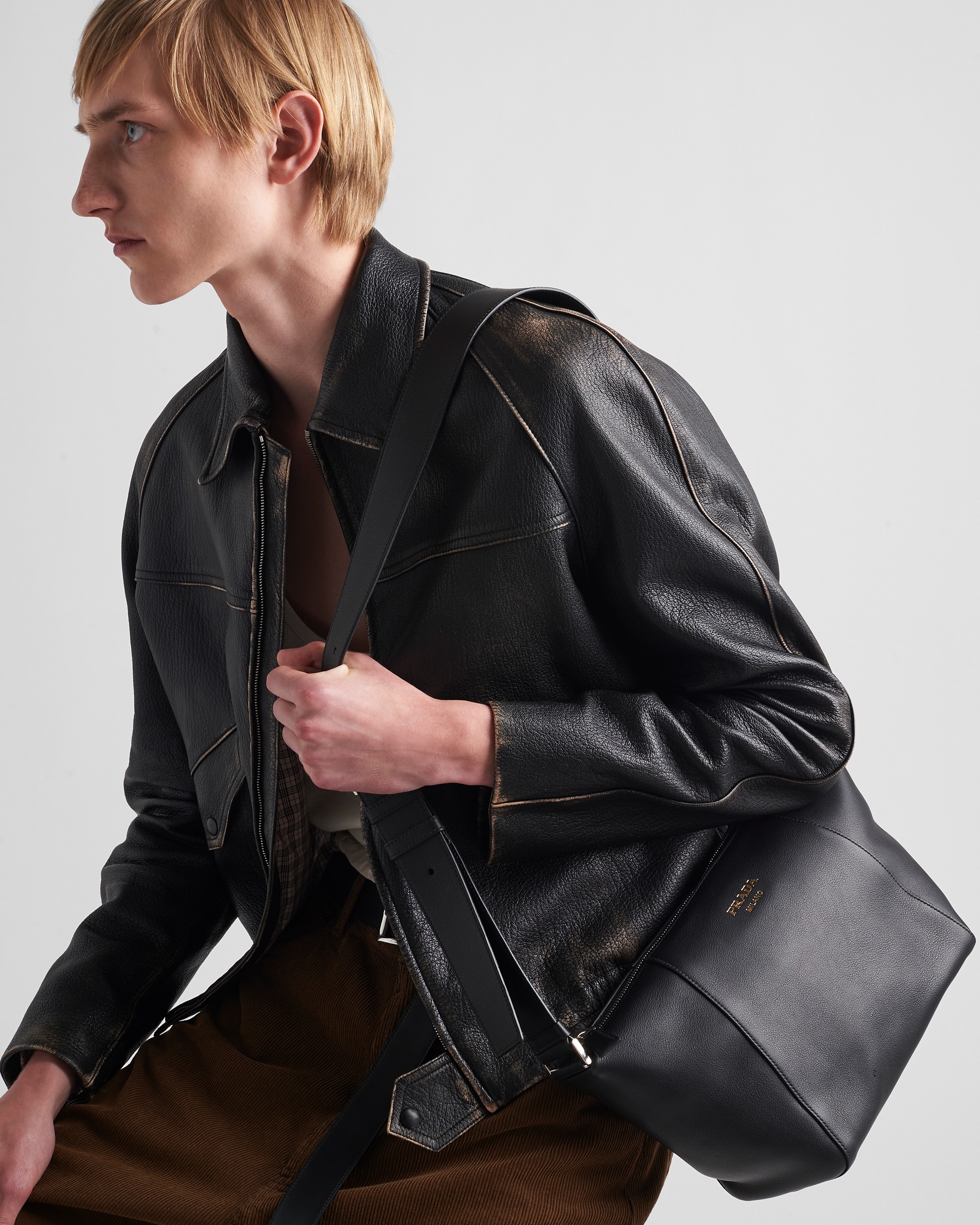 Leather shoulder bag - 2
