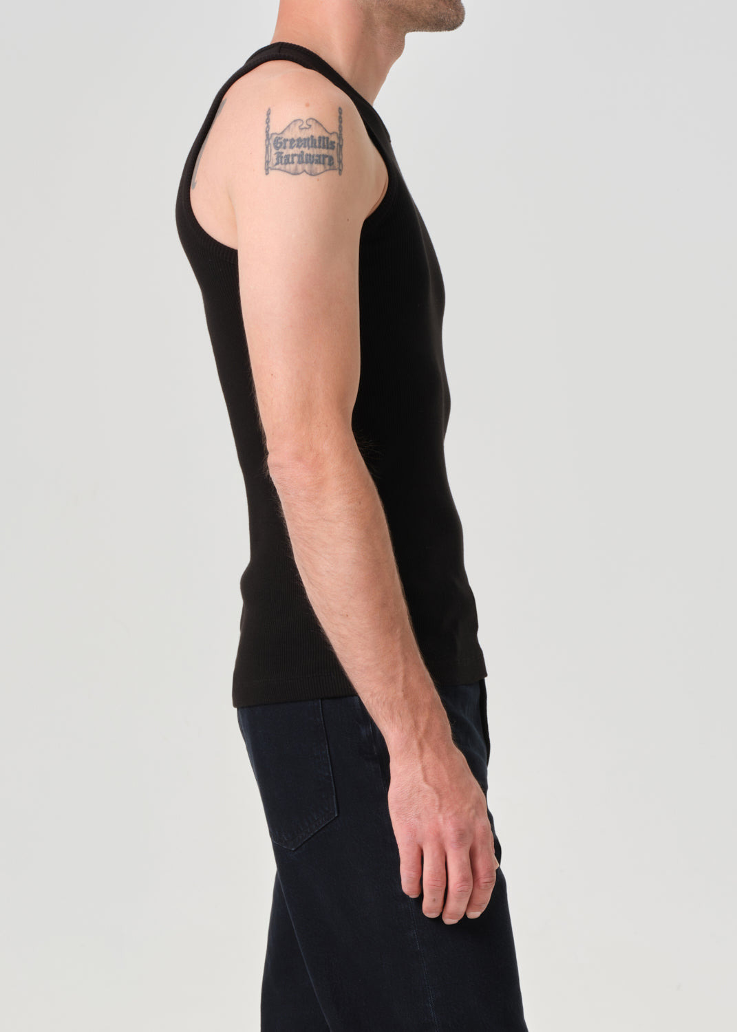 VIGGO TANK IN BLACK - 3