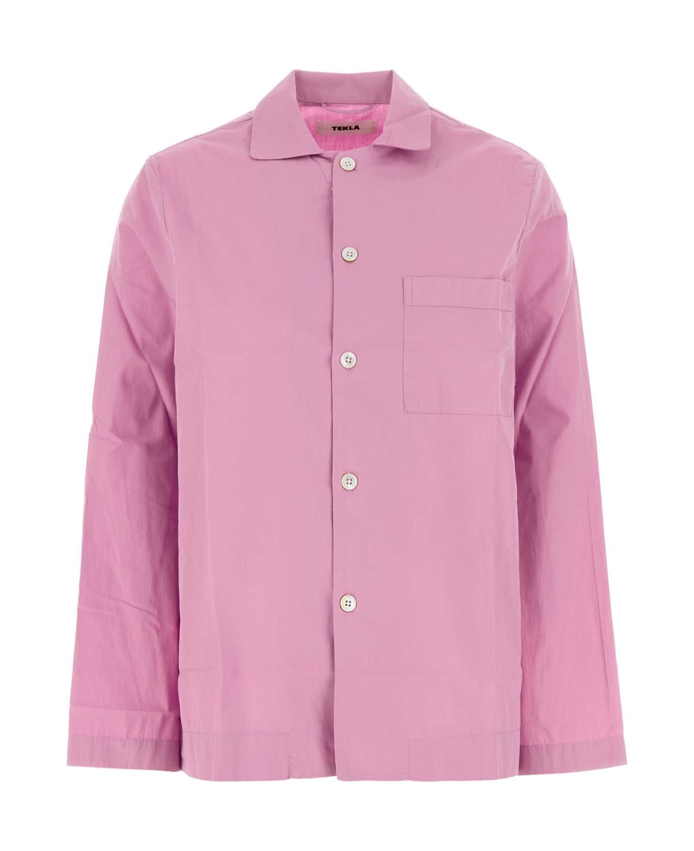 Pink Poplin Shirt - 1