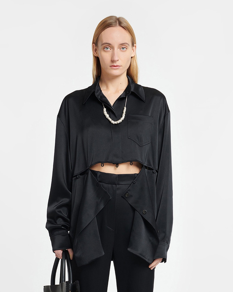 Nanushka Slip Satin Shirt outlook