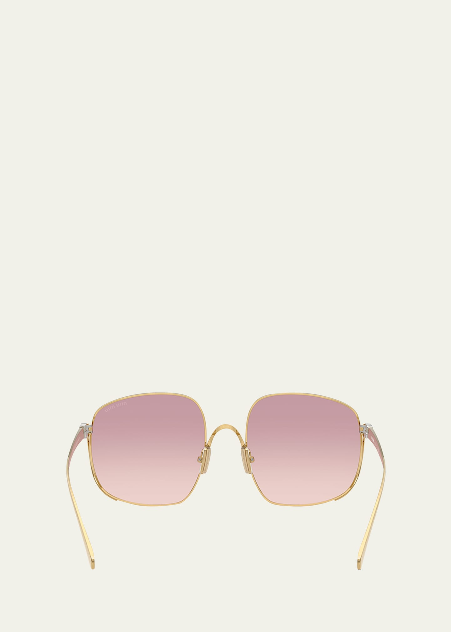 MU A57S Metal Square Sunglasses - 4