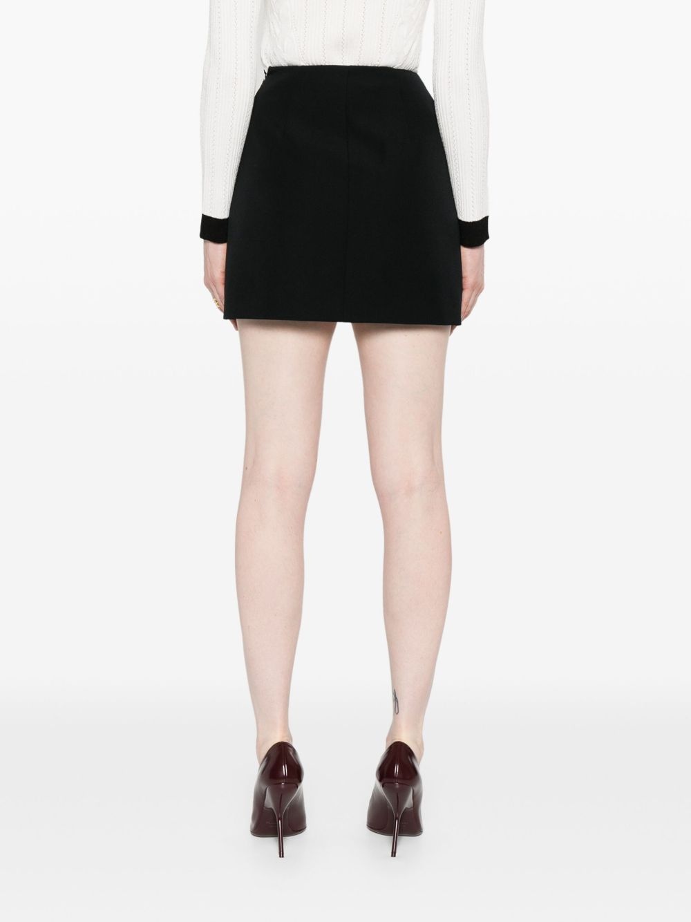 virgin wool skirt - 4