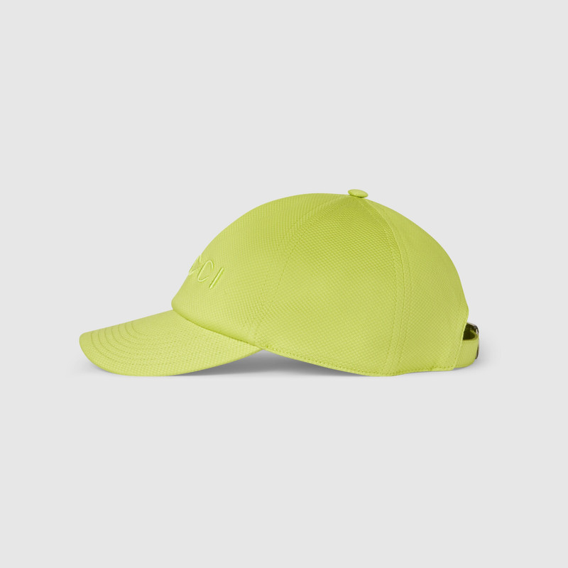 GUCCI Cotton baseball hat with embroidery outlook
