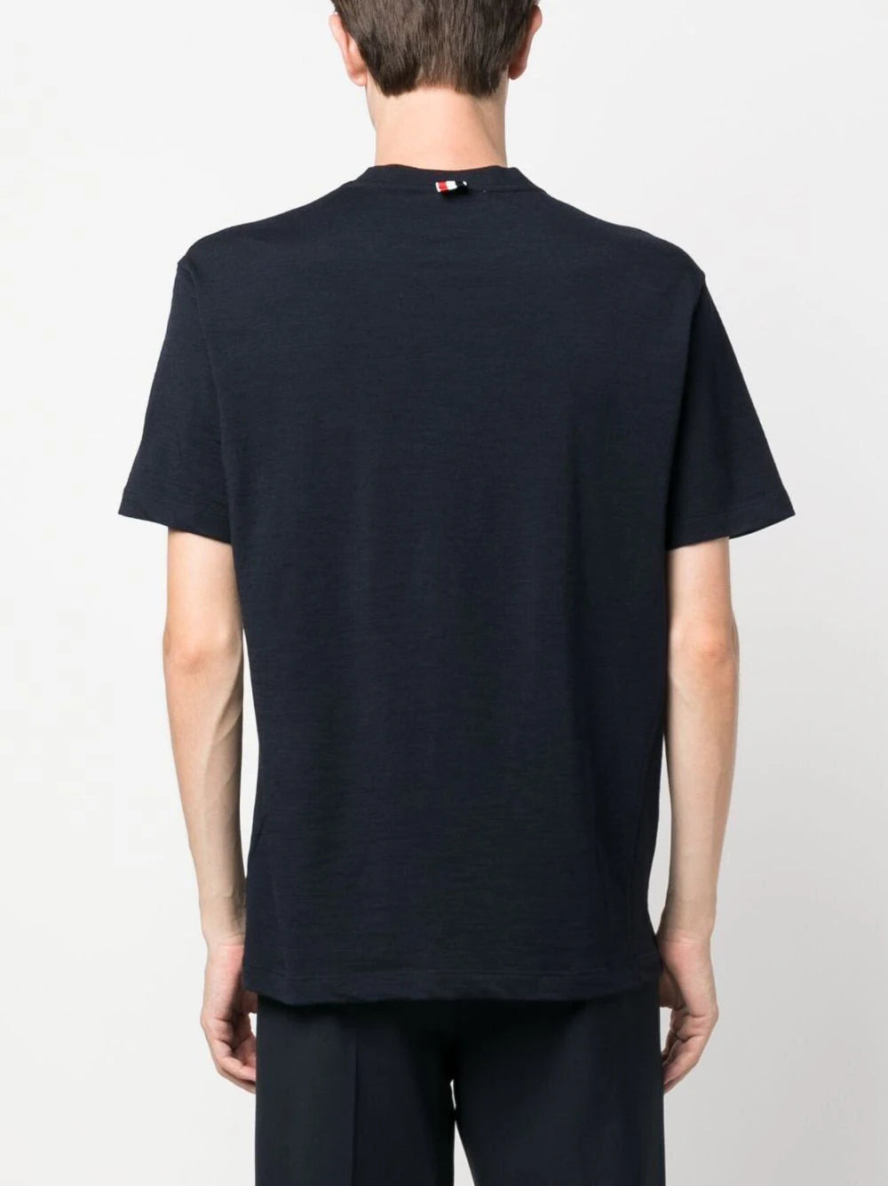 Thom Browne Men 4-Bar Logo-Patch T-Shirt - 5