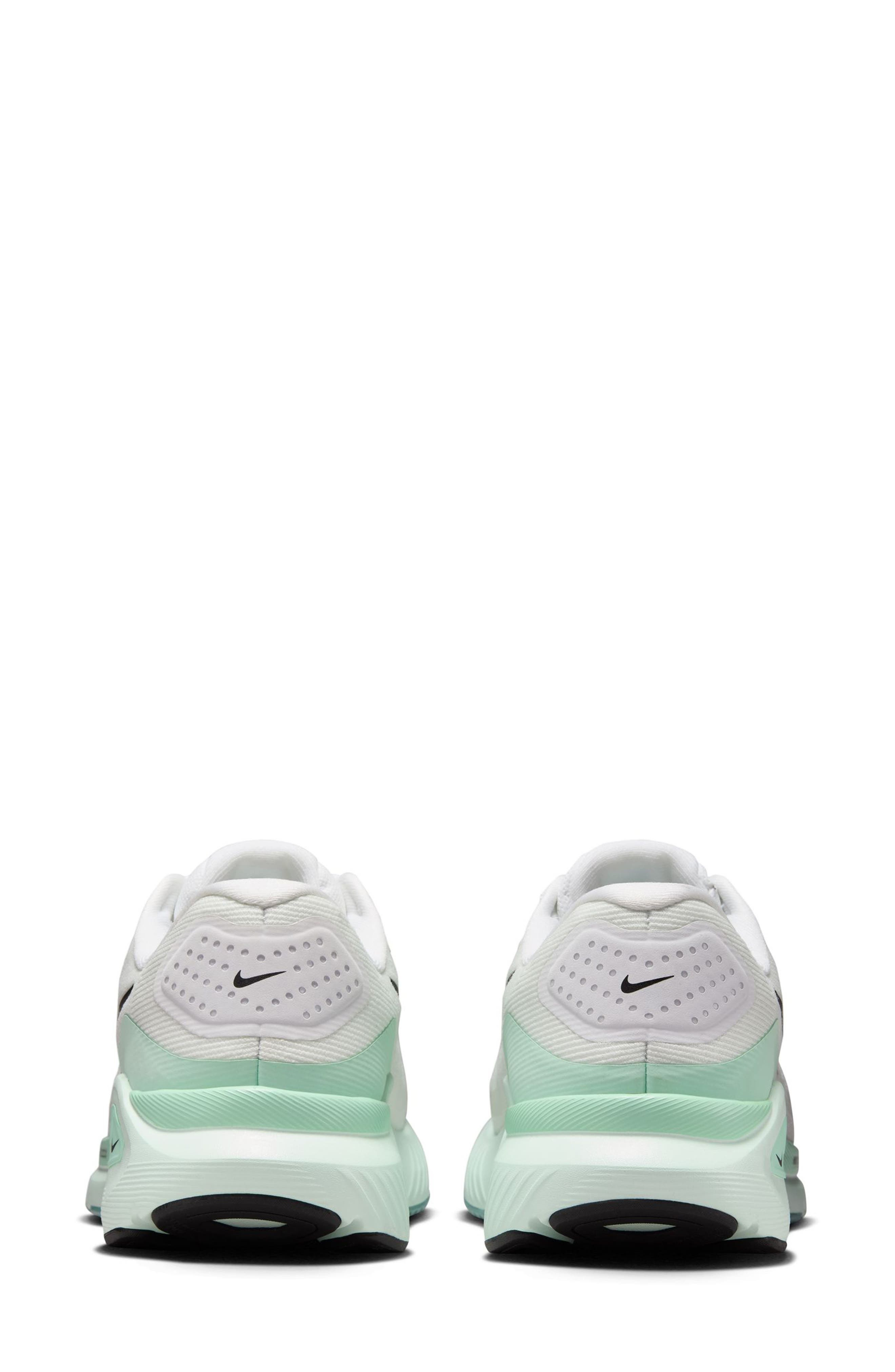 Nike Structure 26 SE Running Shoe in White/Black/Green/Mint at Nordstrom - 5