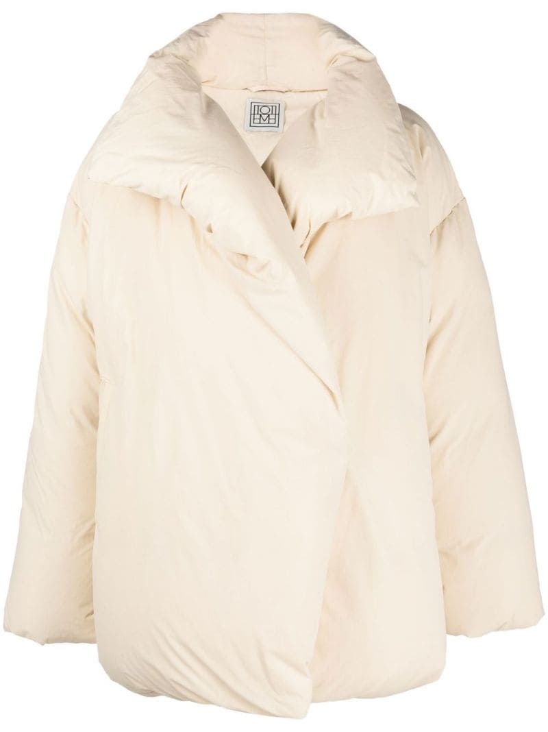 long-sleeve puffer jacket - 1