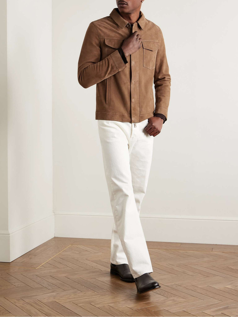 Yves Salomon Suede Jacket outlook