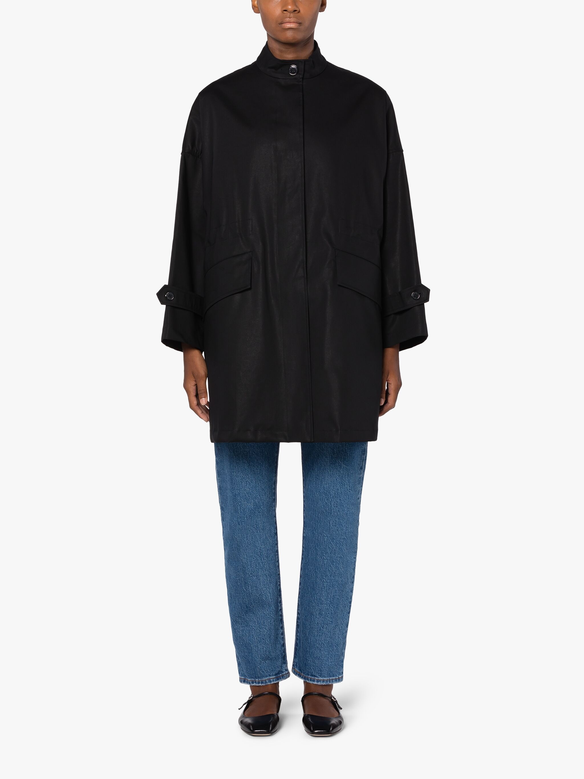HUMBIE BLACK RAINTEC PARKA - 3
