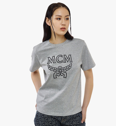 MCM Women’s Classic Logo T-Shirt in Organic Cotton outlook