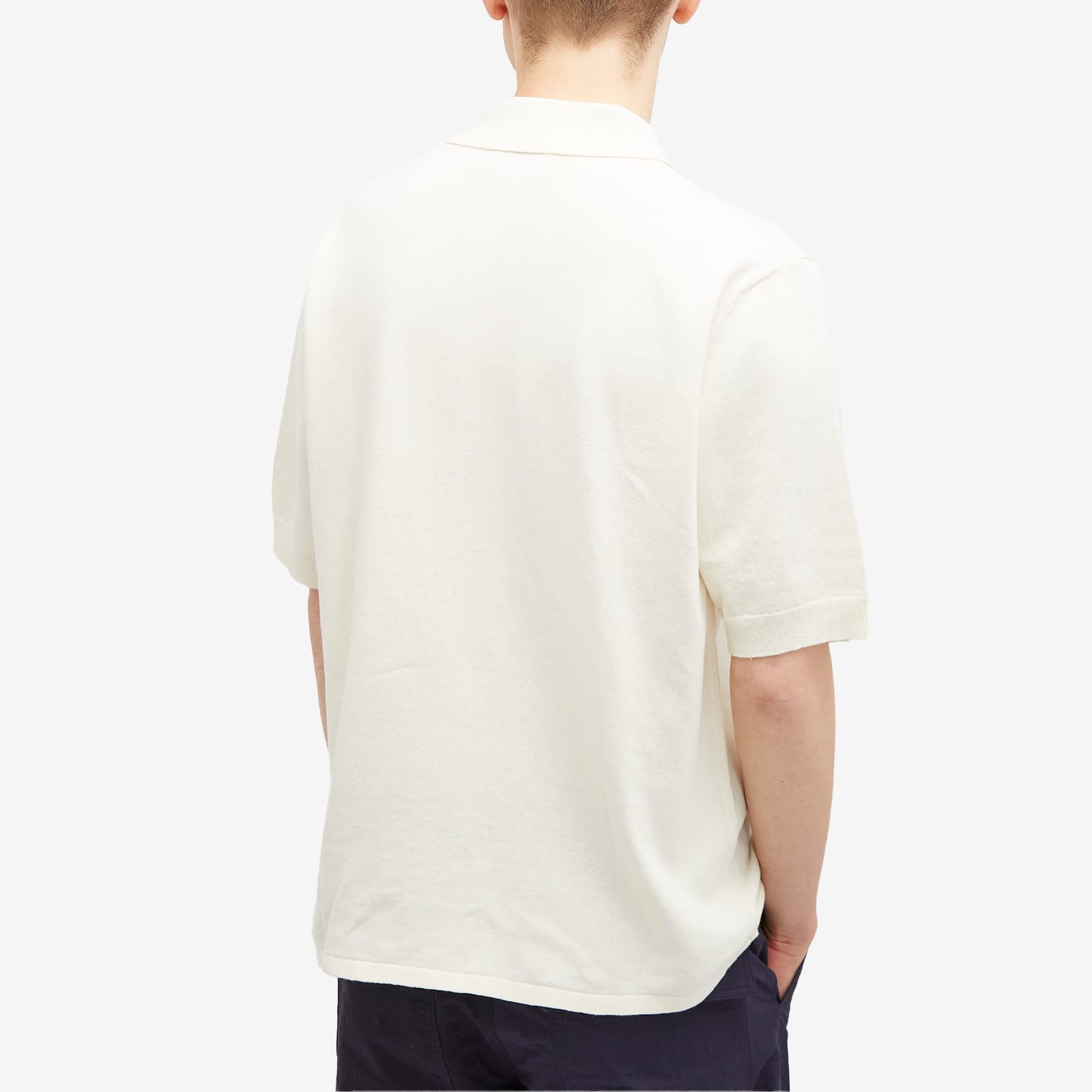 Norse Projects Rollo Full Button Knit Polo - 3