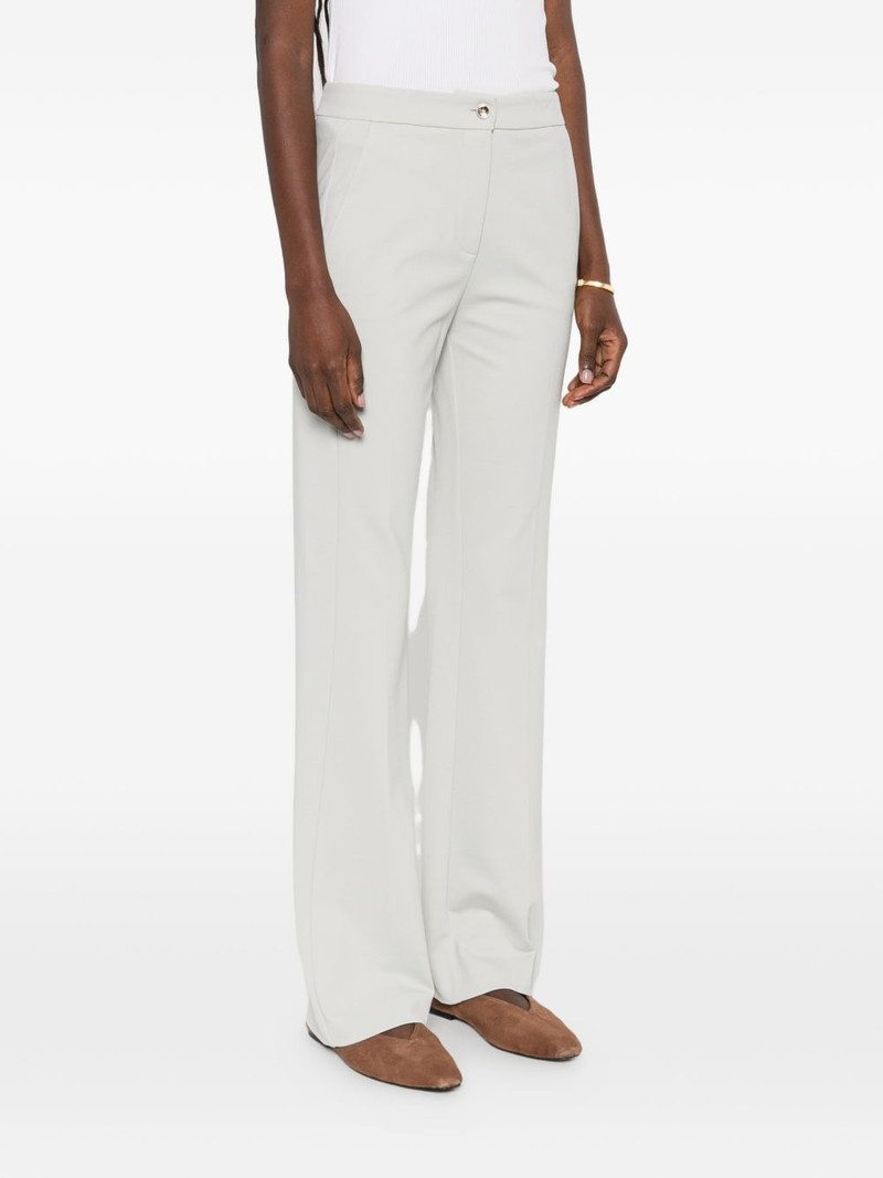 buttoned straight trousers 3