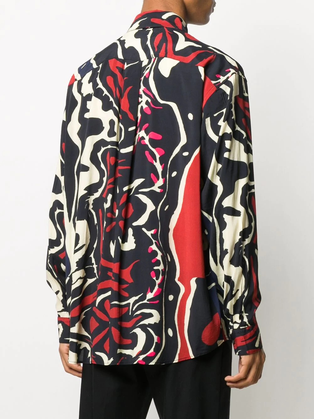 Psychedelic Flower long-sleeved shirt - 4