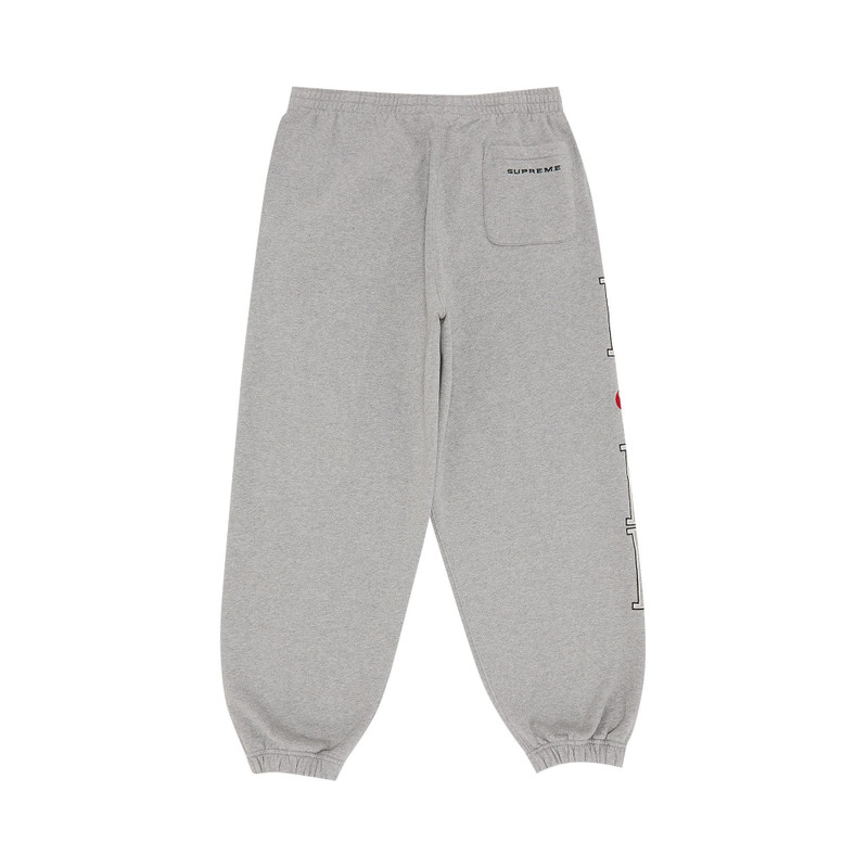 Supreme Supreme x Nike Sweatpant 'Heather Grey' outlook