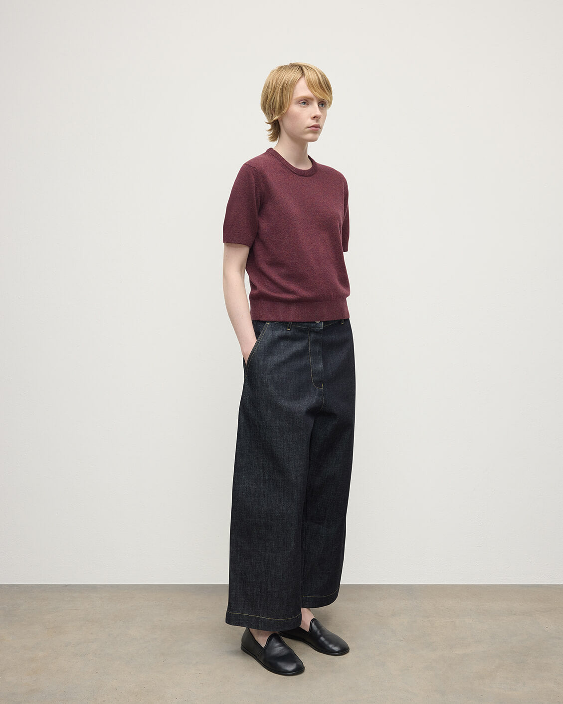 Classic Cashmere Purple T-shirt - 3