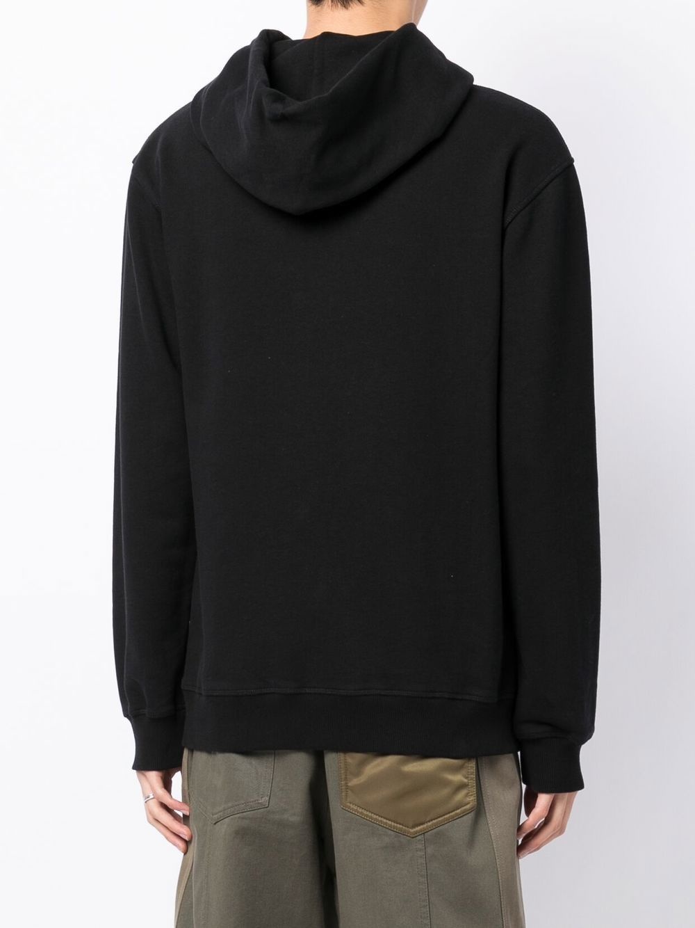graphic-print drawstring hoodie - 4