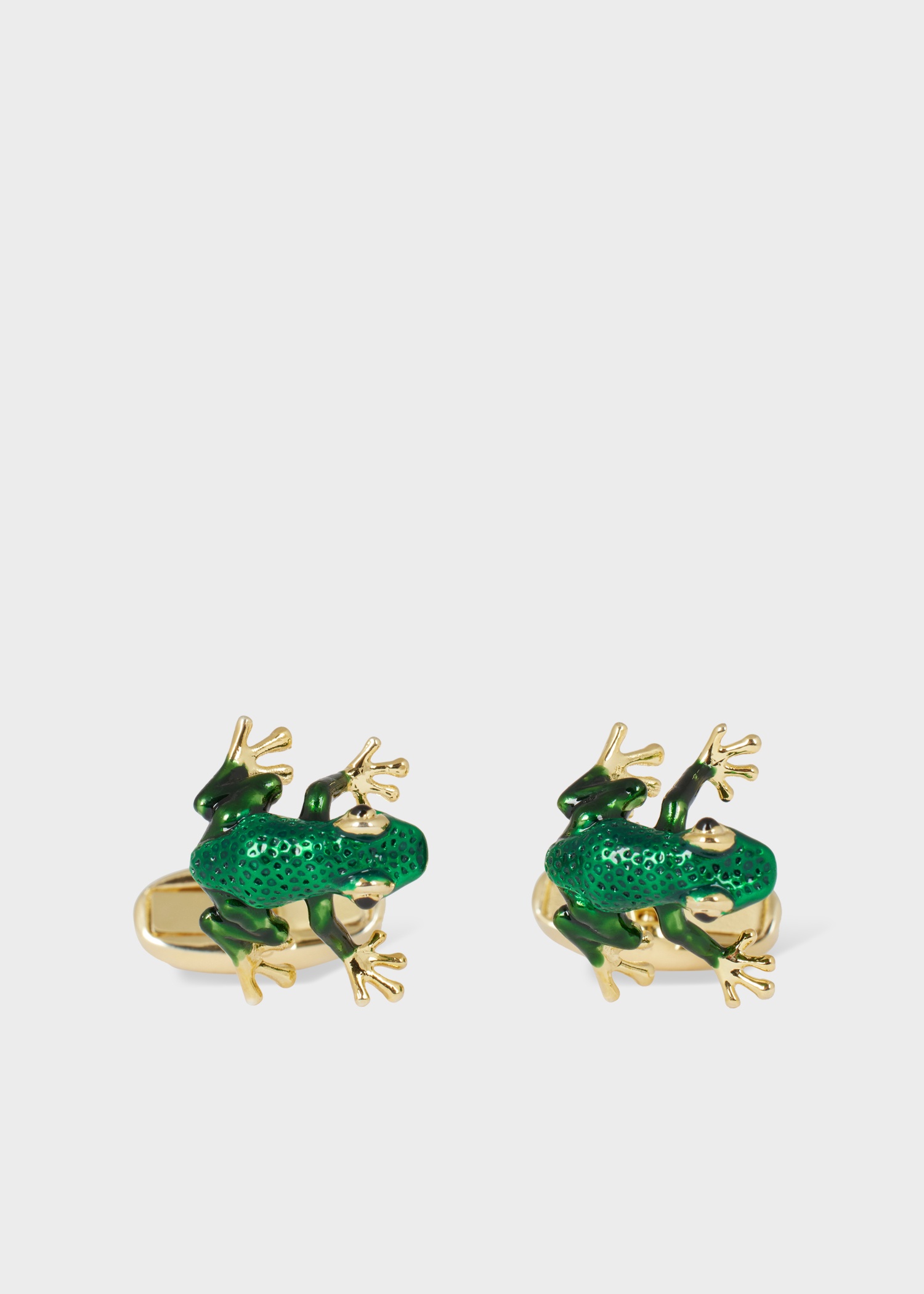 Green Frog Cufflinks - 1