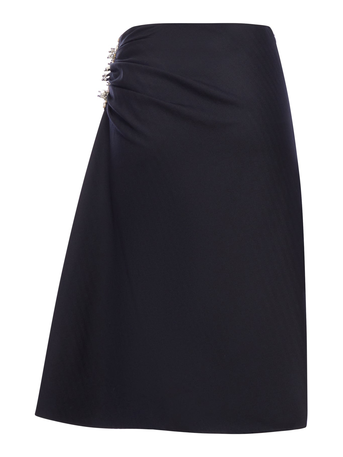 SOVORA WOOL MIDI SKIRT - 2