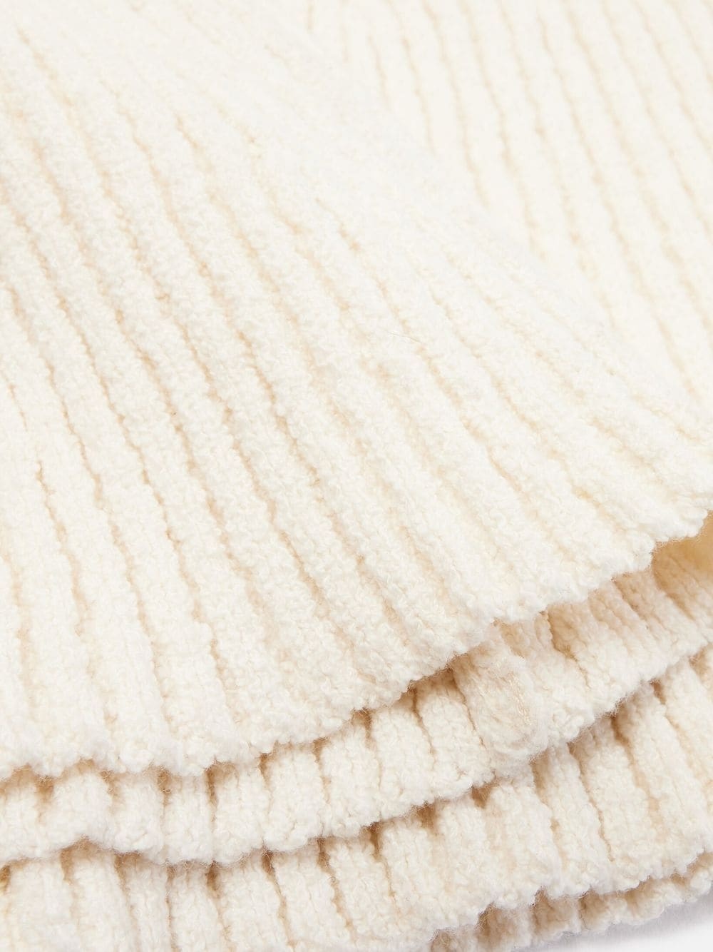 flared knitted trousers - 4