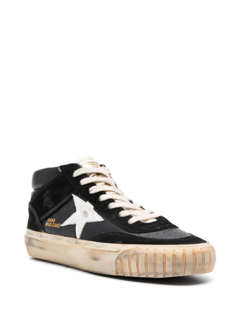 Mid-Star leather sneakers - 2