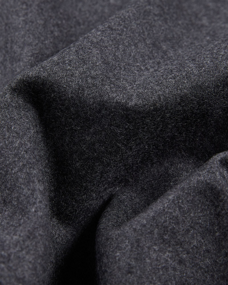 Regular fit wool and cashmere flannel jacket 8