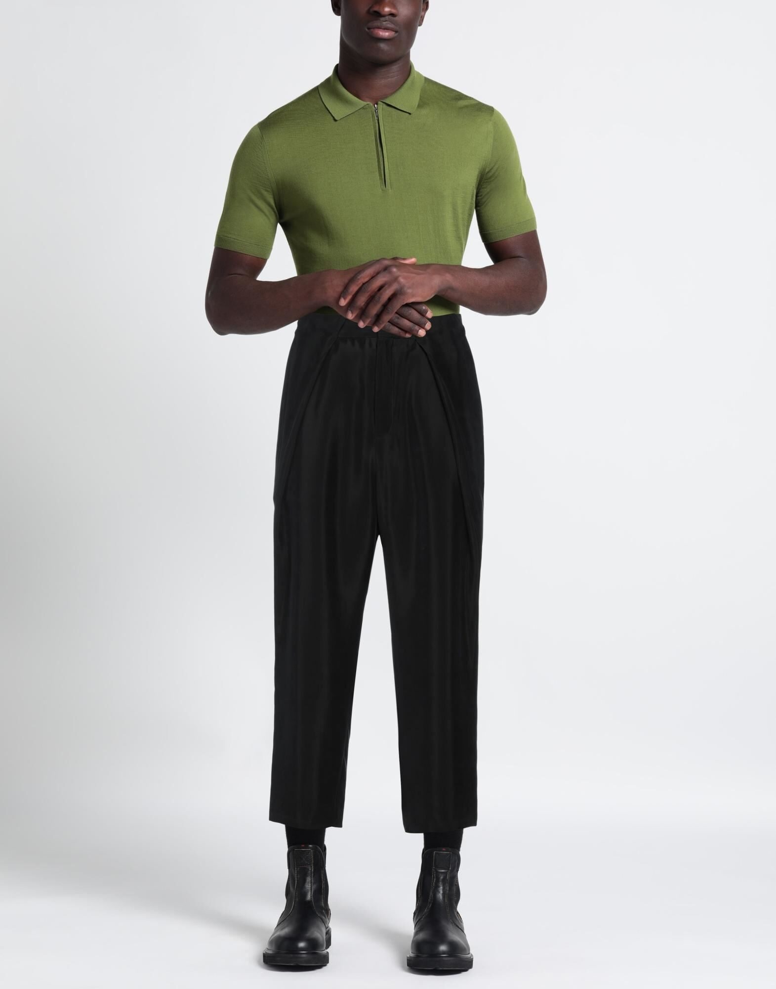 Black Men's Casual Pants - 2