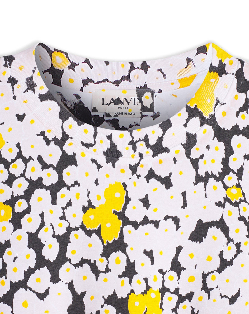 OVERPRINTED OVERSIZED T-SHIRT WITH LANVIN PARIS EMBROIDERY 3