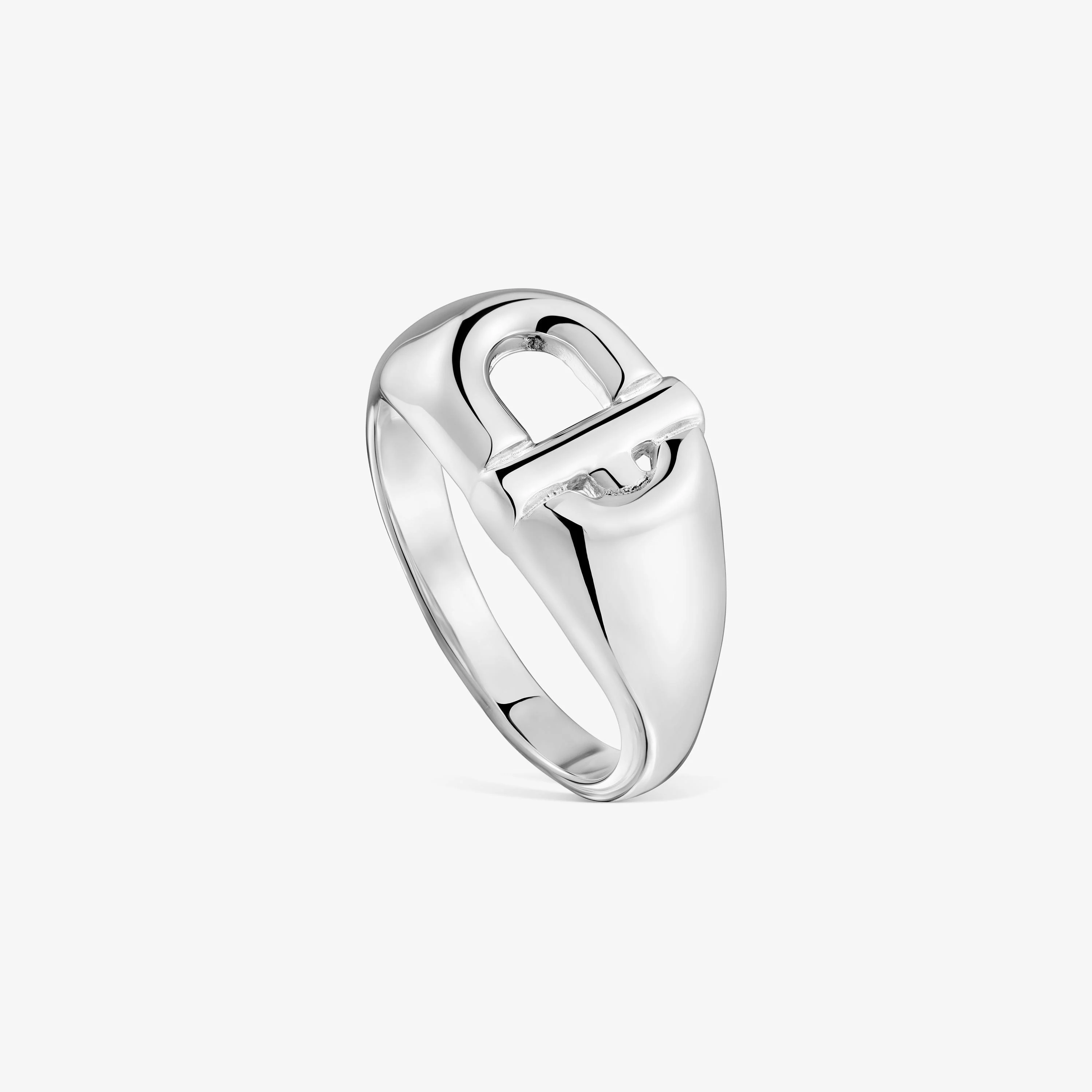 TOUS MANIFESTO Signet ring in silver - 1