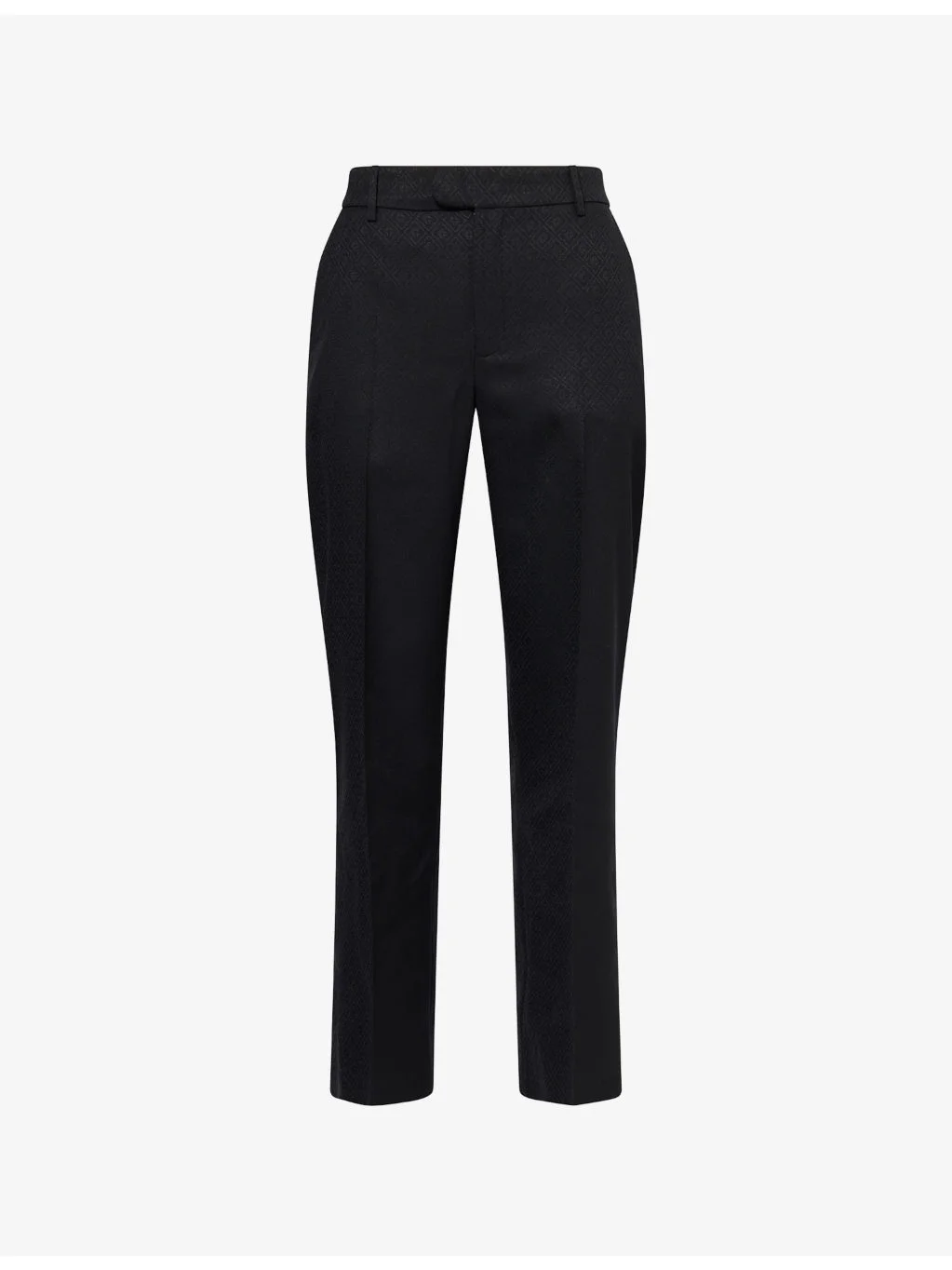 Monogram Wool-Blend Tailored Trousers - 1