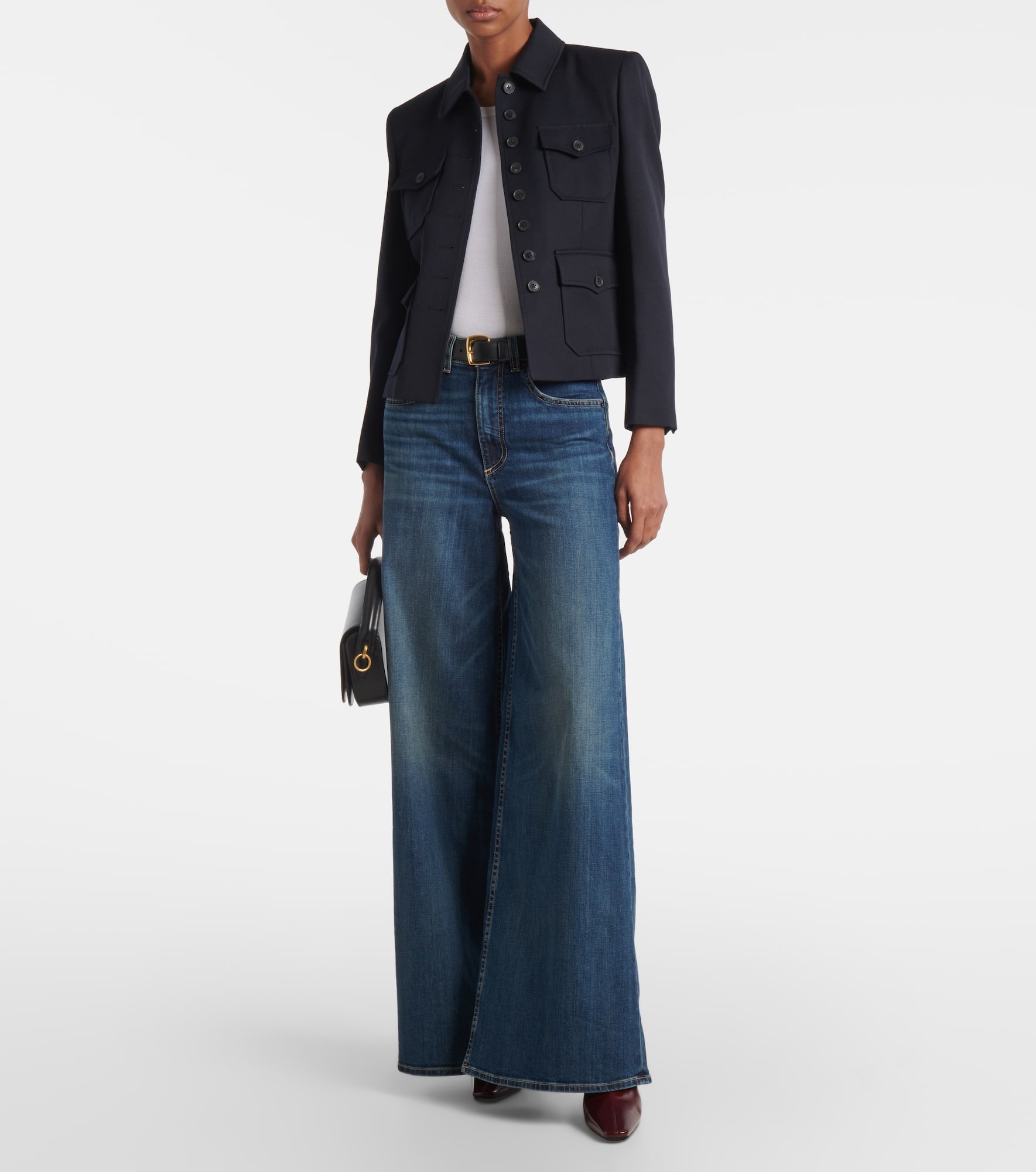 Rolland mid-rise wide-leg jeans - 2