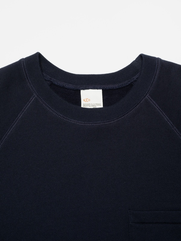 Kaj Short Sleeved Sweatshirt Blueberry - 3