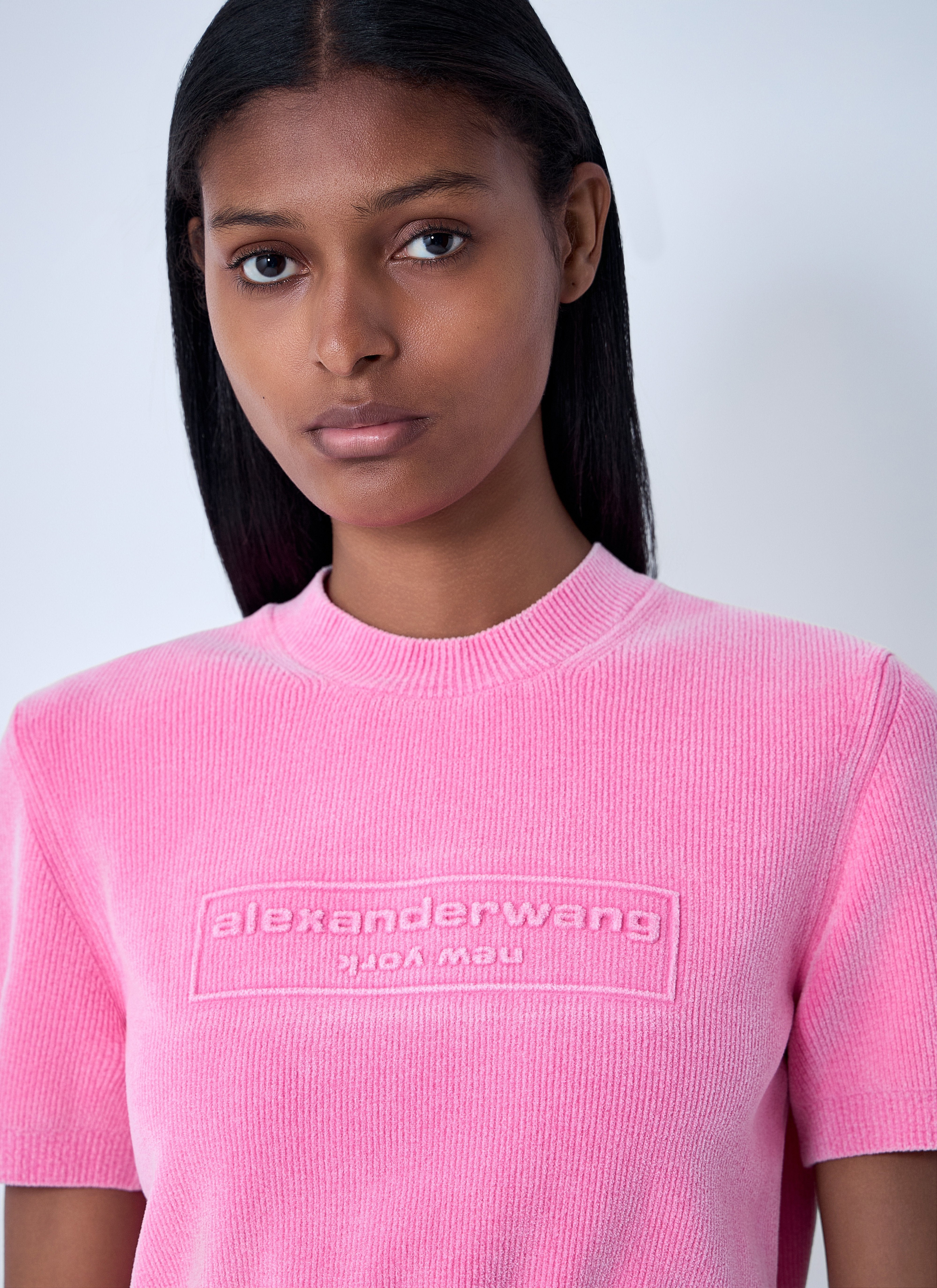 Alexander Wang Women Logo Motif Knitted Top - 5