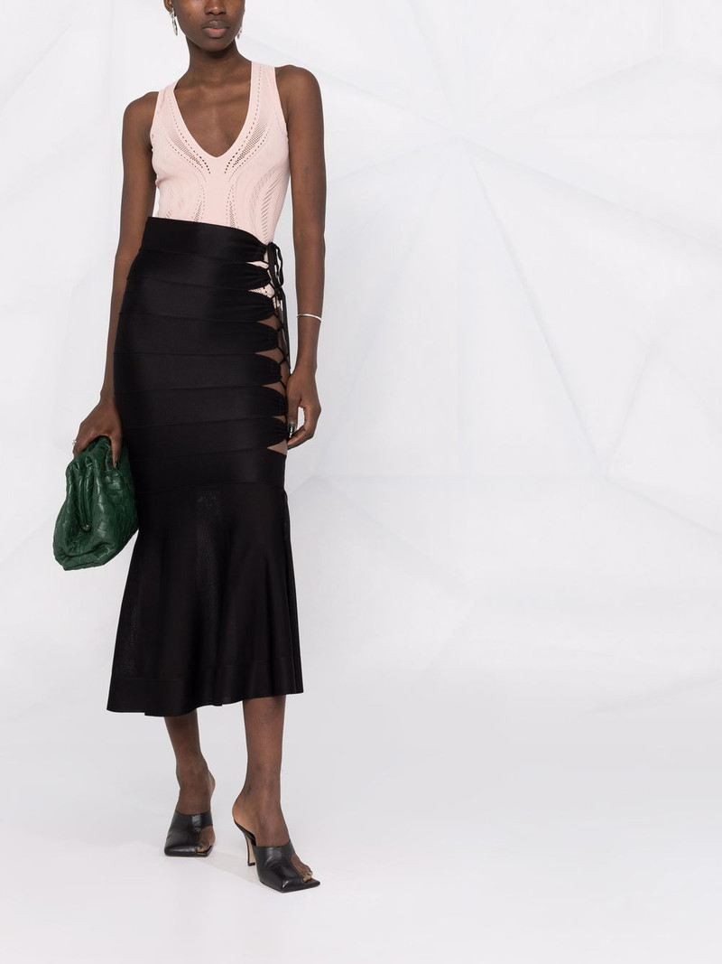 Wolford Ajouré mesh-panel body outlook