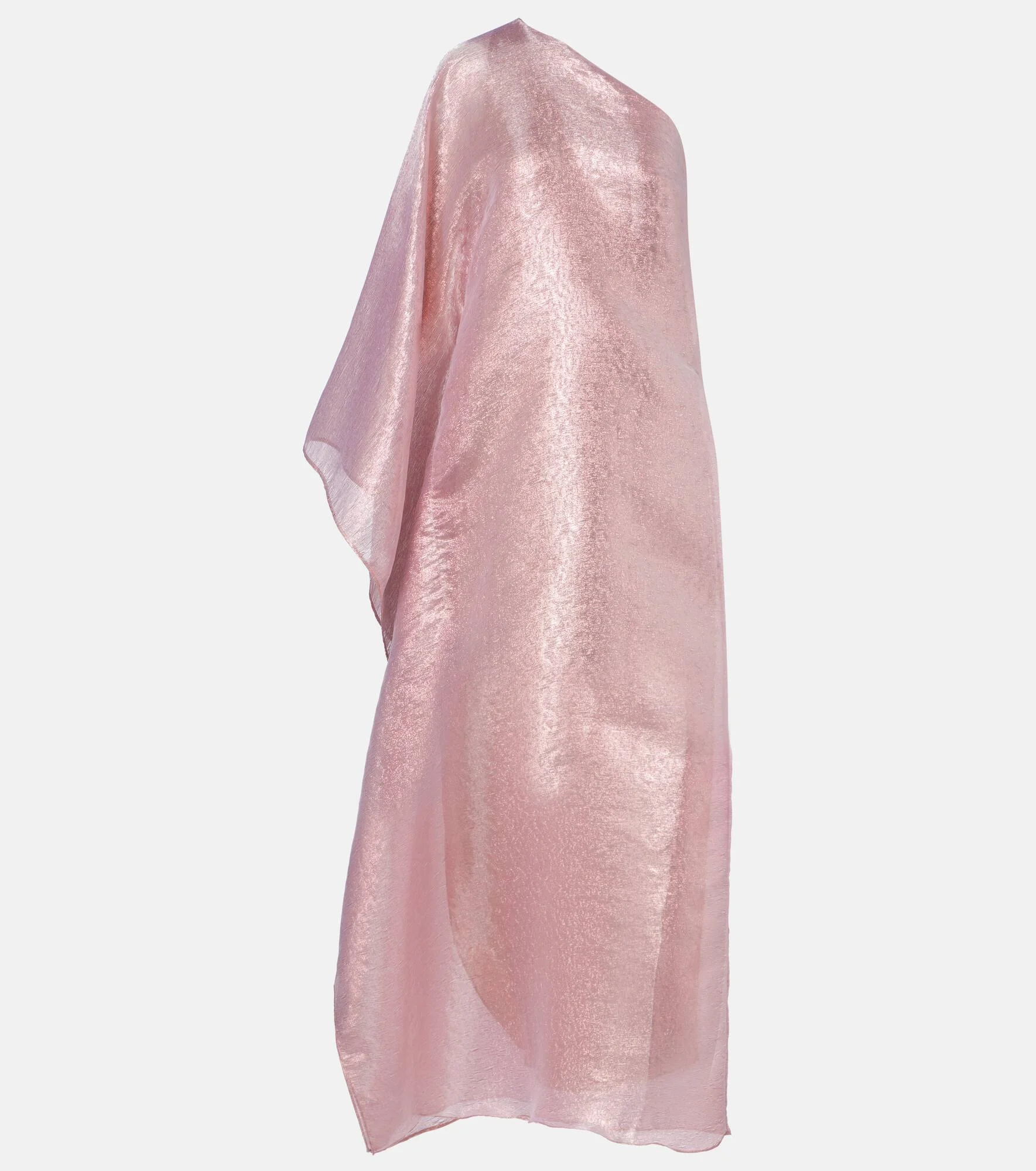 Betsy one-shoulder fil coupé gown - 1