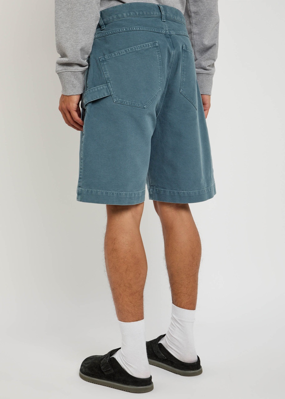 JW Anderson Twisted Workwear Canvas Shorts - 3