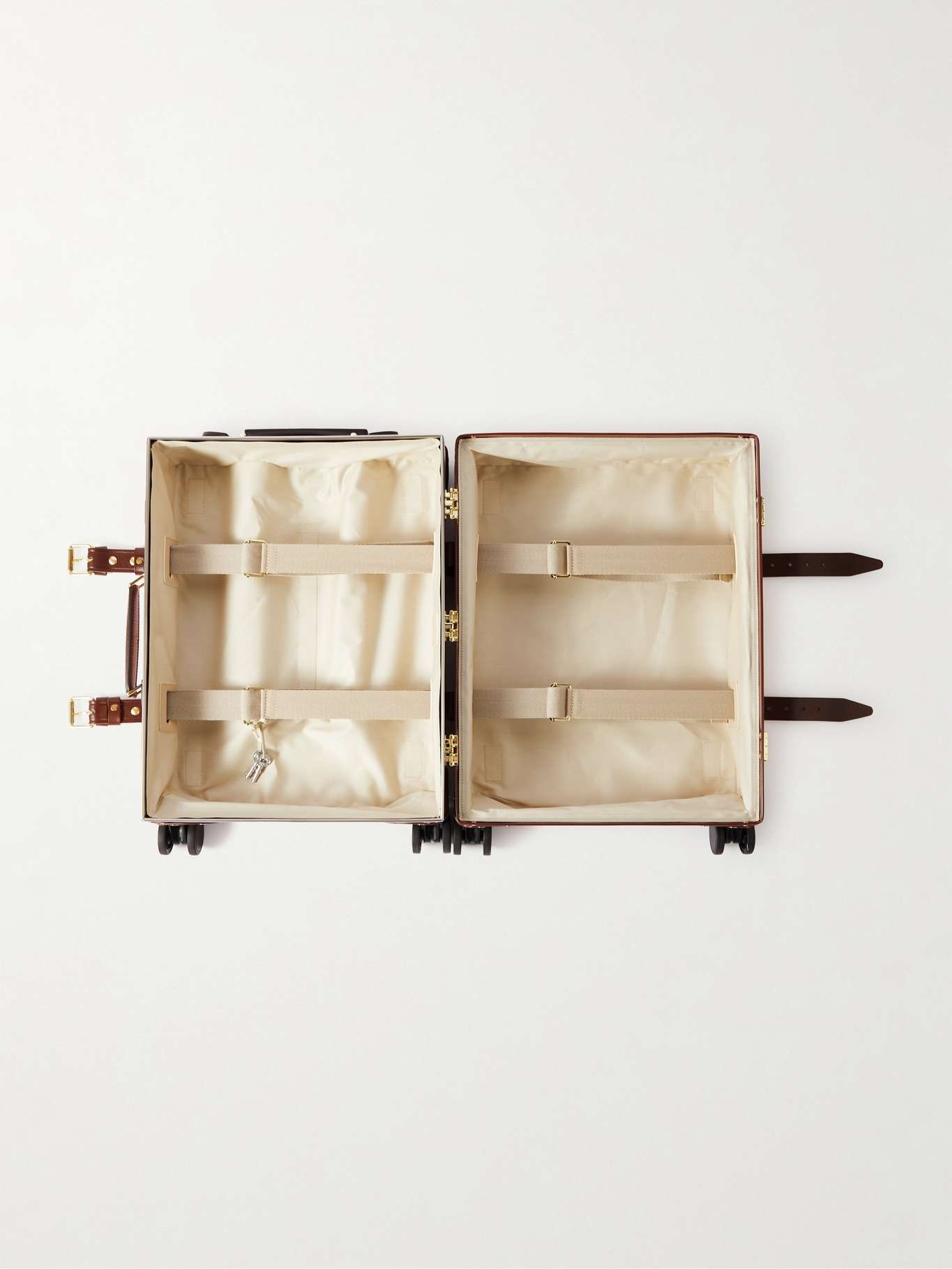 Centenary Carry-On leather-trimmed suitcase - 6