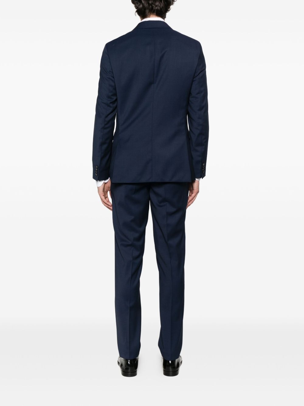 two-button wool suit - 3