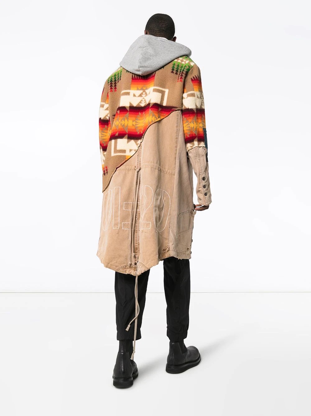50/50 hooded coat - 4