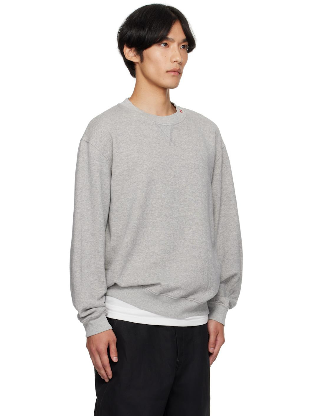 Gray Daily Crew Sweatshirt - 2