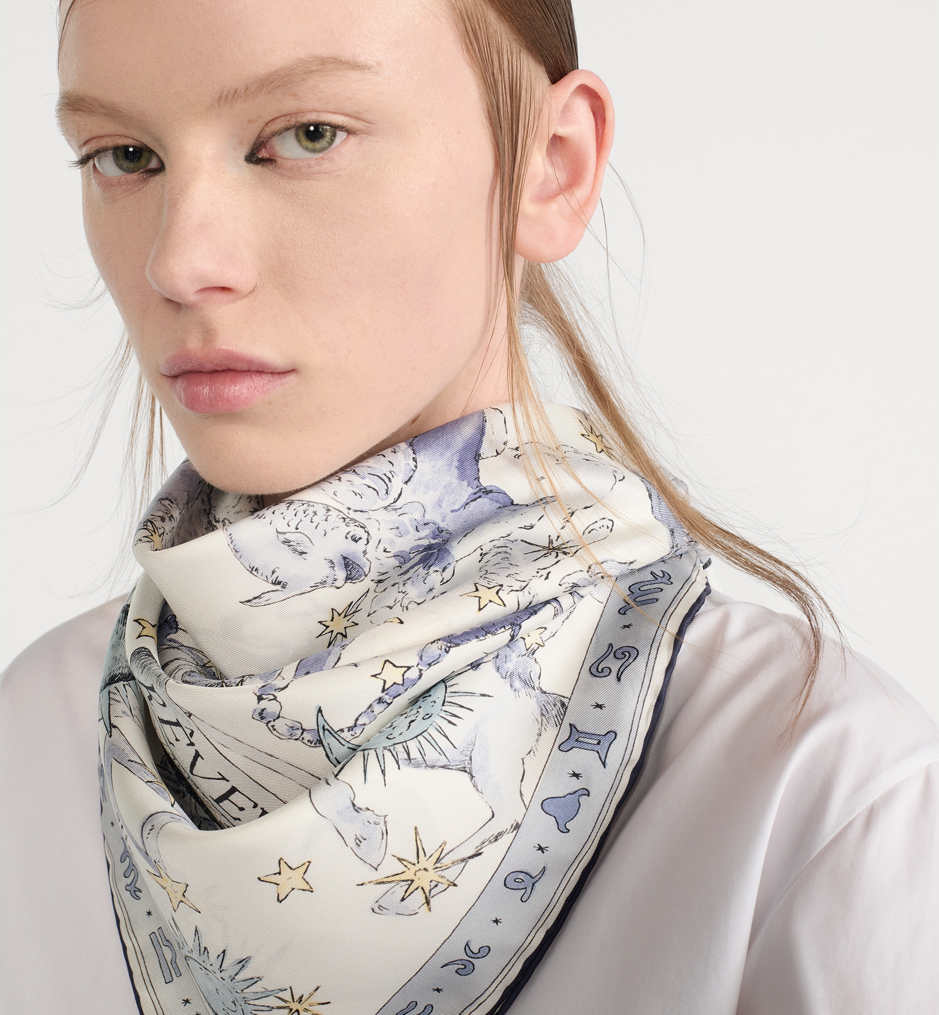 Dior Night of Dreams 90 Square Scarf - 2
