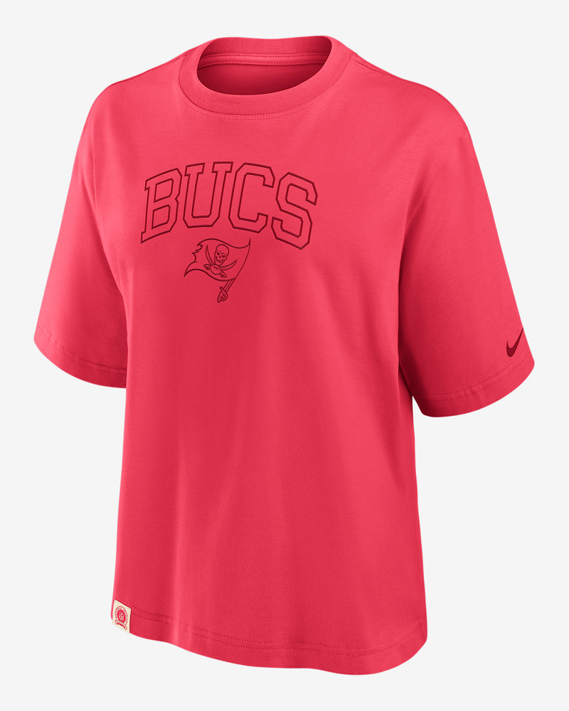 Tampa Bay Buccaneers Arch Boxy Women's Nike NFL T-Shirt 1