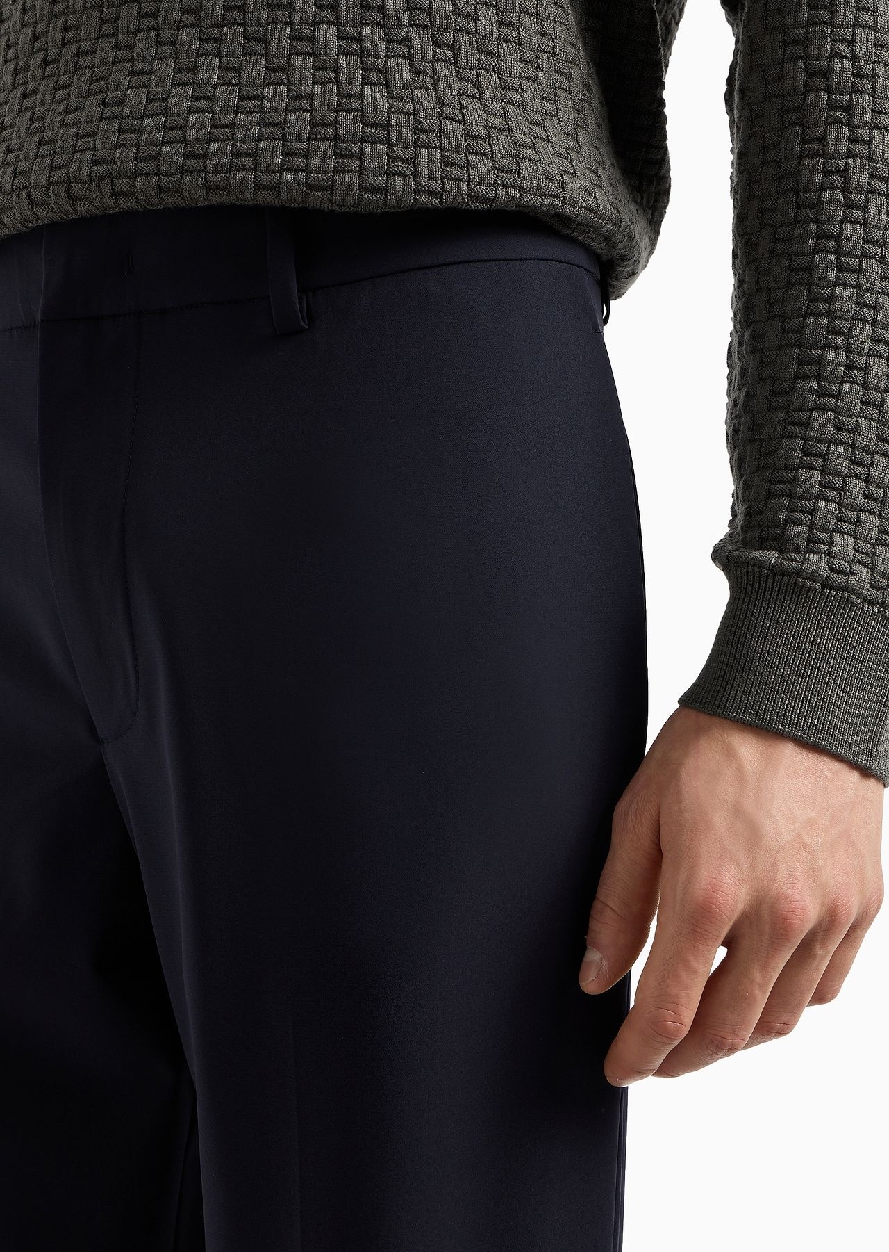 Travel Essential lightweight nylon chinos - 4