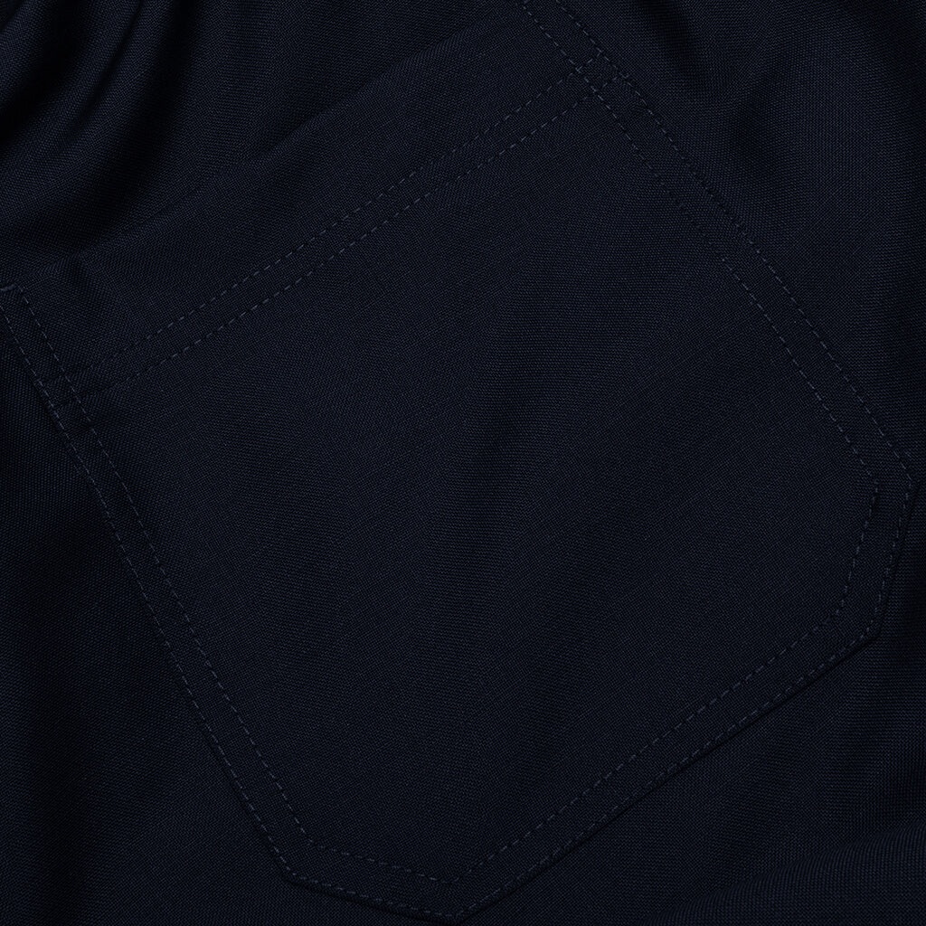 ACNE STUDIOS MOHAIR-BLEND TROUSERS - NAVY - 3