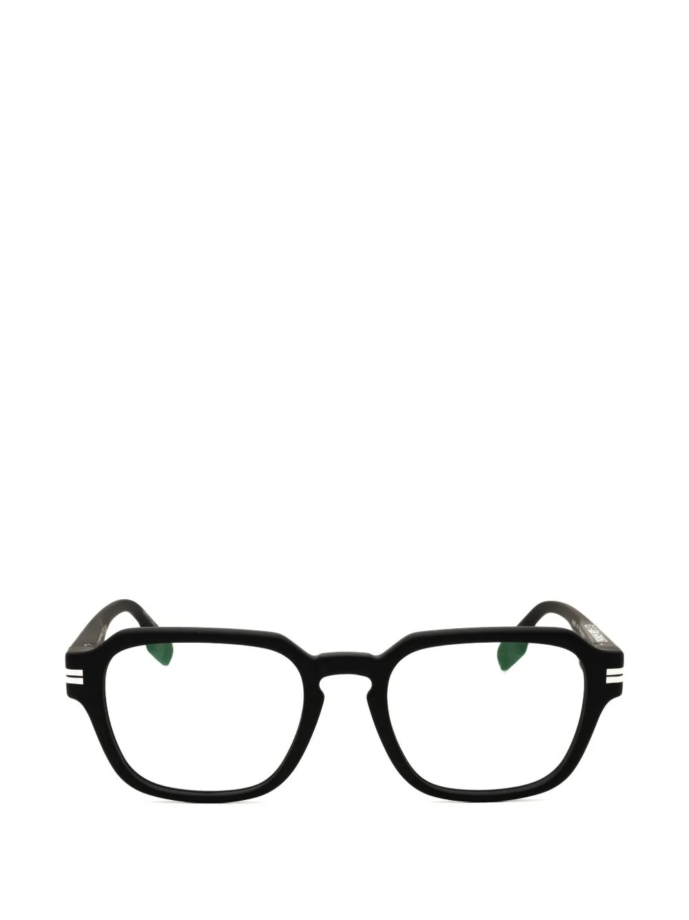 geometric-frame glasses - 1