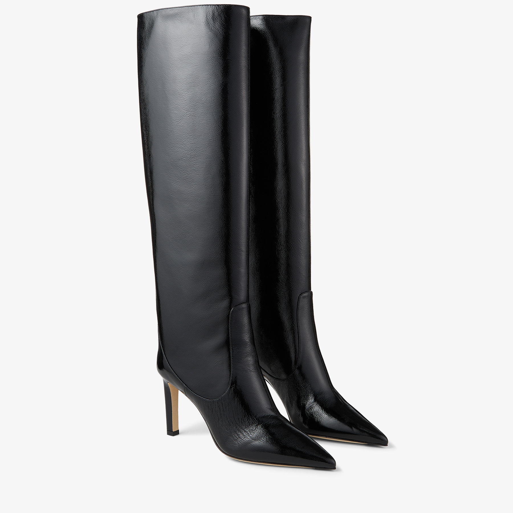 Mavis 85
Black Naplack Leather Ankle Boots - 3