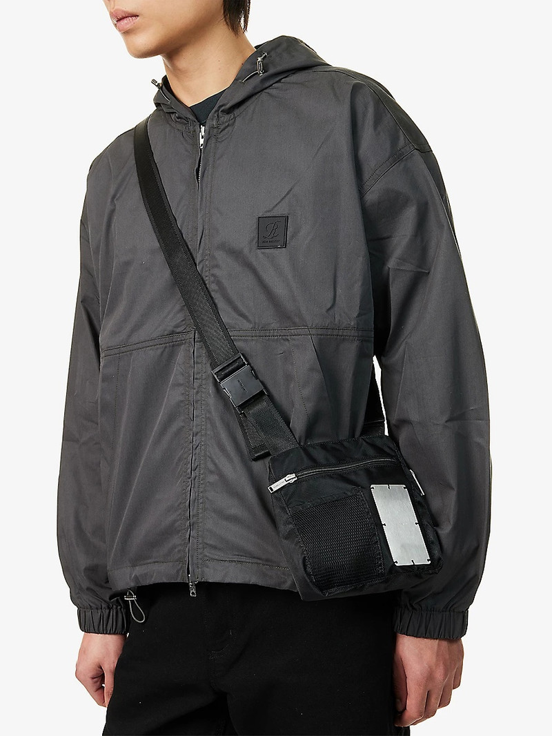 HELIOT EMIL™ Zip-Pockets Woven Cross-Body Bag outlook