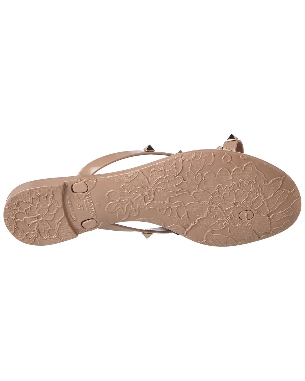 Valentino Rockstud Rubber Flip Flop - 4