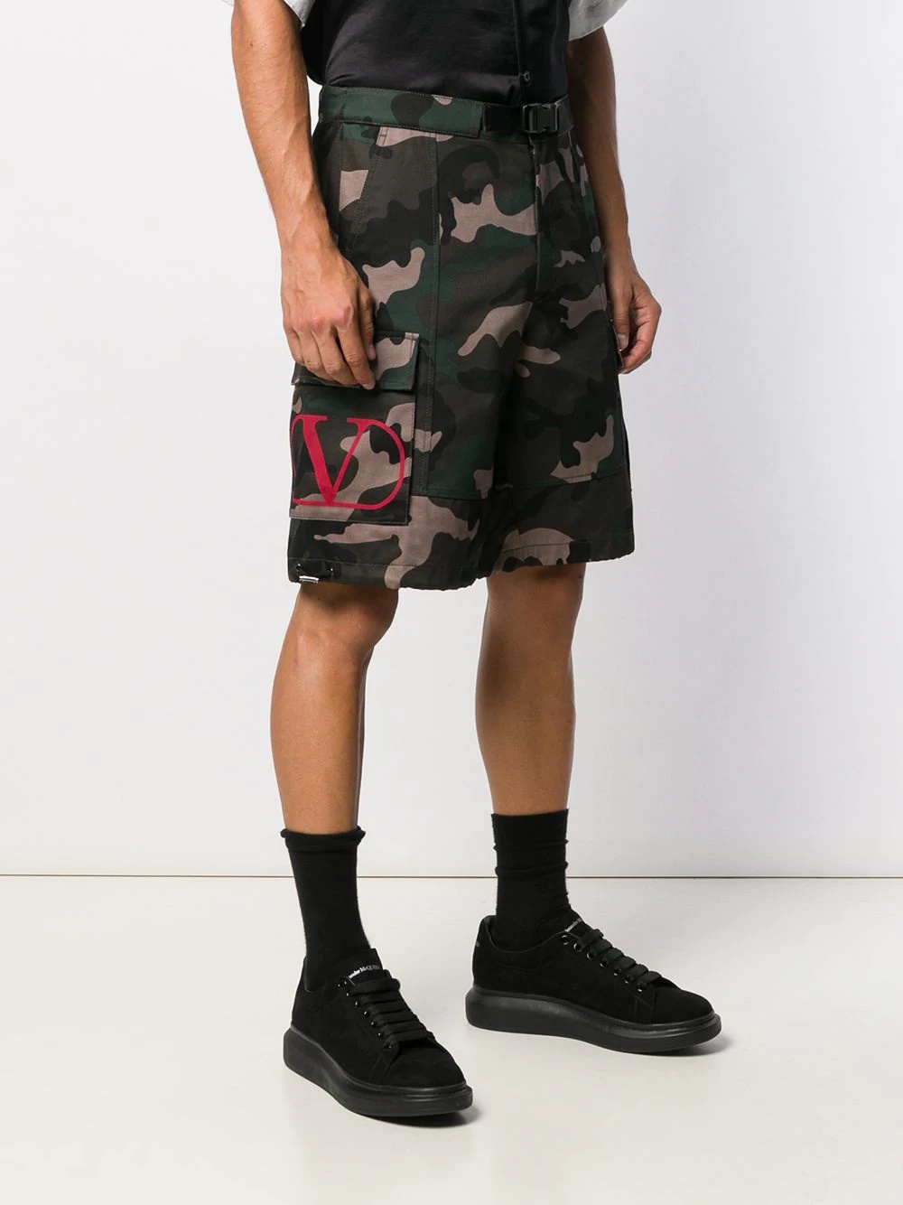 camouflage bermuda shorts - 3